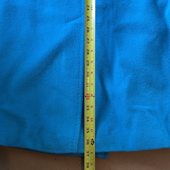 SPORTMAX turquoise blue wool coat. Made in Italy. Size US 4. Very good condition - Picture 7 of 10